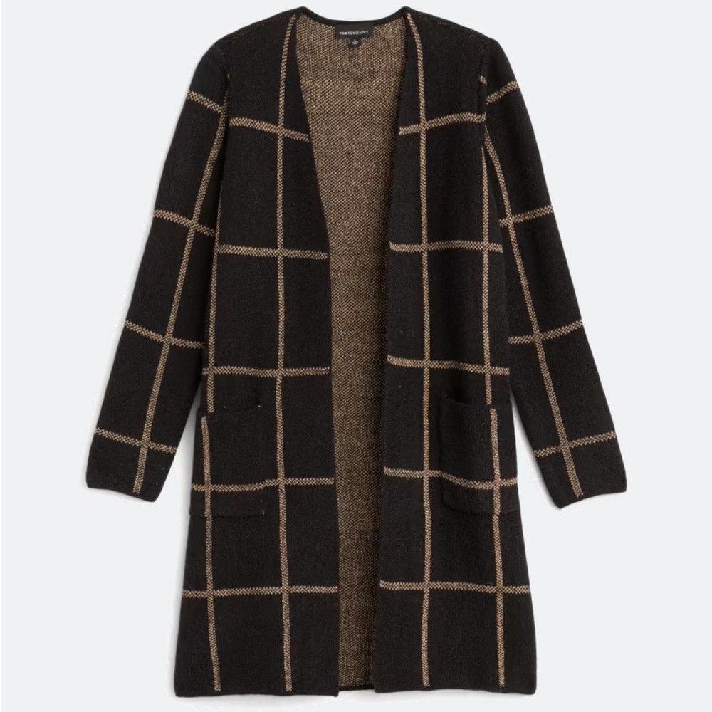 Stitch Fix Black Cardigan with Pockets Size XS